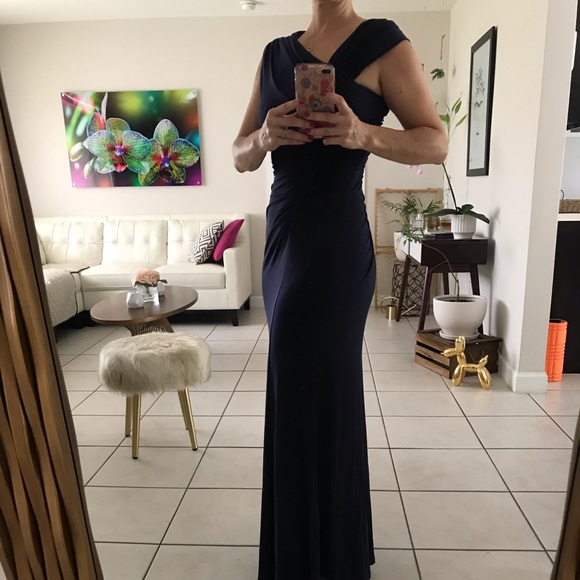 Navy blue dress - Picture 2 of 6